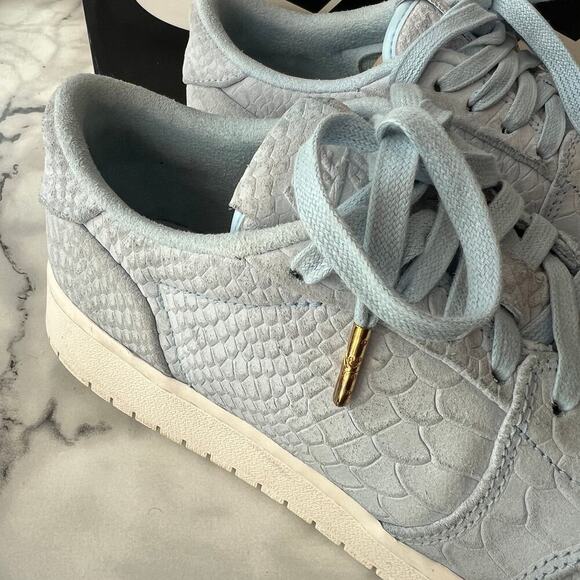 Nike Air Jordan 1 Retro Low NS BG Sneakers 'Ice Blue' Size 7Y W 8.5 - Picture 5 of 10